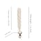Poagoep Boho Macrame Keychain Bracelet Handmade Wristlet Keyring Holder Wrist Lanyard for Women Girls4