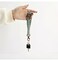 Poagoep Macrame Boho Keychain Bracelet Handmade Wristlet Keychain Keyring Holder Wrist Lanyard for Women1