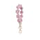 Poagoep Macrame Keychain Handmade Wristlet Keychain Wrist Lanyard for Keys Cute flower keychain Key Chain for Women14