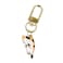POYAMUSE Lovely Cat Keychain Kitty Keyring for Women Men Pet Memorial Jewelrycalico