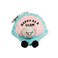 Punchkins Bag Keychains Plush Accessory and Hanging Decoration for Purse Handbag Backpack Funny Meme Gift Bites Clam Shell Happy