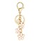 SELOVO Backpack Accessories Cute Flower Pink Keychain Letter J