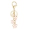 SELOVO Flower Initial S Keychain Cute Girls Purse Charms for Handbags