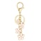 SELOVO Name Kecychain Initial B Pink Keyring for Women Purse Charms for Handbags Bag charm