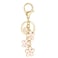 SELOVO Women Girls Initial Keyring Letter M Tassel Pink Keychain Purse Charm