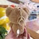 Sicpfuj Cute Plush Keychain for Women Girls 5 Lovely Keychain Decorative Accessories Purse Bag Backpack Charm