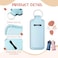 SmoothNovelty 12 Pieces Lip Balm Gloss Holder Keychain Lipstick Keychain Holder Sleeve Pouch Colorful Cute Bag Accessories Gift Women