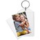 Snapins Acrylic 175 x 275 Clear Photo Keychains Pack of 25