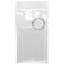 Snapins Acrylic 175 x 275 Clear Photo Keychains Pack of 25