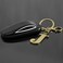 Suweibuke Stainless Steel Gold Letter AZ Keychain for Women Men Initial Letter Pendant with Key Ring Charms for Key Backpack Bag GoldJ