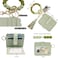TSNSOEEO Keychain Wallet Wristlet RFID Small Credit Card Holder Bracelet Key Chain Purse Bangle Tassel Beads Key Rings for Women