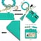 TSNSOEEO Wristlet Keychain Bracelet Wallet Key Ring Silicone Bead Bangle Tassel Card Pocket Key Chains for Woman