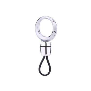 Uainhrt Creative Car Key Chain Rotatable Car Key Holder Key Fob Key Ring Clip for Men and Women