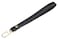 VanEnjoy Genuine Leather Keychain Wristlet Keychain Strap for Wallet Purse Clutch Cellphone Wristlet KeySquare LockBlack