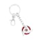 Weeb Keychains Naruto Itachi Sharingan Keychain Mangeky Eye Emblem Charm Premium Metal Enamel Anime Keyring Durable for Bags or Keys Lightweight Anime Gift