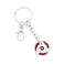 Weeb Keychains Naruto Itachi Sharingan Keychain Mangeky Eye Emblem Charm Premium Metal Enamel Anime Keyring Durable for Bags or Keys Lightweight Anime Gift