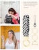 WEESMILE Keychain Wristlet Stretchy Key Chain for Car Keys with D ring Cute Scrunchie Wrist Bracelet for Women Men Checker Board