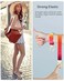 WEESMILE Keychain Wristlet Stretchy Key Chain for Car Keys with D ring Cute Scrunchie Wrist Bracelet for Women Men Print Rainbow