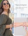 WEESMILE Silicone Key Ring Bracelet Cute Keychain Wristlet with 2 Key Rings Elastic Car Key Holder Bangle for Women Heart Pink