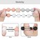 Weixiltc Silicone Beaded Keychain Wristlet with Tassel for Women Peach