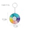 FunBoat What To Eat Wheel Spinning Keychain Cute Mood Key Chains Aesthetic Charm Gift for Women Men
