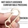 Wikavanli Metal Keychains Keyring Key Chain Ring Clip Holder Organizer for Home Car Keys Key Finder Women Men 2 Gold