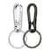 Wikavanli Metal Keychains Keyring Key Chain Ring Clip Holder Organizer for Home Car Keys Key Finder Women Men 2 Silver Black