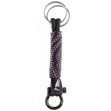 Wind Passion Paracord Keychain for Men Women Double Braided Nautical Keychain Sturdy Waterproof Mens Rope Keychain