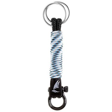 Wind Passion Paracord Keychain for Men Women Double Braided Nautical Keychain Sturdy Waterproof Mens Rope Keychain