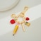 WOWORAMA Teacher Keychain Bag Charm Cute Apple Pencil Purse Charm Keyring Teacher Appreciation Key Chains with Ruler Palette Charms Accessories