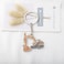 WSNANG Excavator Gifts for Men Excavator Key Rings Construction Party Keychain Excavator Driver Keychain Excavator KC