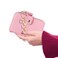 XGALBLA Pink Cute Initial Letter A Keychain for Women Butterfly Bag Charms Acrylic Crystal Butterfly Letter Keyring Purse Bag Accessories