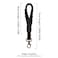 XGALBLA Soft Macrame Keychain Boho Handmade Wristlet Bracelet Keychain Country style Wrist Lanyard Handmade Weave Exquisite Holder for WomenBlack