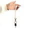 XGALBLA Soft Macrame Keychain Boho Handmade Wristlet Bracelet Keychain Country style Wrist Lanyard Handmade Weave Exquisite Holder for WomenWhite