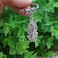 Ximimark 3 pcs Ganesha keychain sacred elephant lord of success Buddha key ring key holder