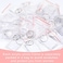 Yaomiao Acrylic Photo Frame Keychain Holder Photo Picture Insert Blank Keyring for DIY Craft15 Pieces2 x 3 Inch