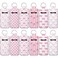 Yeyeplum 12 Pcs Lipstick Holder Keychain Bulk Cute Pocket Lip Balm Holder Keychain Backpack Purse Accessories for Women Lip Gloss Sleeve Pouch 6 StylePink Bow