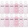 Yeyeplum 12 Pcs Lipstick Holder Keychain Bulk Cute Pocket Lip Balm Holder Keychain Backpack Purse Accessories for Women Lip Gloss Sleeve Pouch 6 StylePink Bow