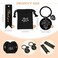 Yinkin 36 Pcs Employee Appreciation Gift for Coworker 2026 Thank You Gifts Bulk Team Staff Keychain with Drawstring BagsBlack
