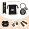 Yinkin 36 Pcs Employee Appreciation Gift for Coworker 2026 Thank You Gifts Bulk Team Staff Keychain with Drawstring BagsBlack