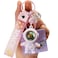YOU WIZV Astronaut Keychain Cute Kawaii Anime Cool Keychains for Backpacks Space Keychains with Sunset Light for Women Men Boys GirlsPink