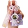 YOU WIZV Astronaut Keychain Cute Kawaii Anime Cool Keychains for Backpacks Space Keychains with Sunset Light for Women Men Boys GirlsPink