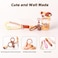 YOU WIZV Liquid Keychain Kawaii Keychain Cat Keychain Cute Keychains for Women Girls KidsWater Key Chains for Backpack