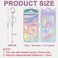 YUESEK 30 Pcs Beadable Keychain Bars Bulk Blank Creative Cute Keychains Bar for Beads Purse Keychains for Women Man