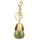 ZACAGO Pear Bag Charm for Women Keychain Purse Accessory with Cute Fruit Design Handbag Decoration and Key Chain Resin Gold Red Pear