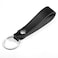 Zafolia Genuine Leather Keychain for Car Home Key Ring Strap Holder Lanyard Women Men black