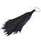 ZOONAI Women Leather Tassel Keychain Car Keyring Holder Bag Wallet Purse Decorations