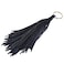 ZOONAI Women Leather Tassel Keychain Car Keyring Holder Bag Wallet Purse Decorations