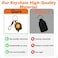 ZOUITY Leather Leaf Fruit Keychain Retro AccessoriesCute Keychains for Women Wallet BagPurse Keyring HolderWomens Key Organizer and Keychains Pendant CharmsBrown Daisy