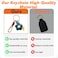 ZOUITY Leather Leaf Fruit Keychain Retro AccessoriesCute Keychains for Women Wallet BagPurse Keyring HolderWomens Key Organizer and Keychains Pendant CharmsFlowerGreen